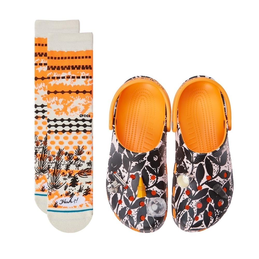 Stance x B. Thom x Classic Clog 'Floral Stencil' - Picture 5 of 7